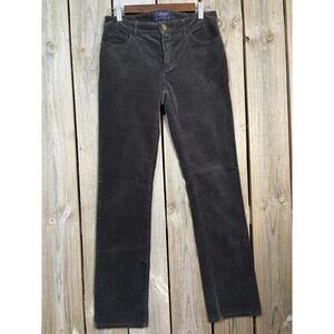 Vintage Y2K Chaps Gray Corduroy Womens Pants Straight Leg Mid Rise‎ – 28 Waist